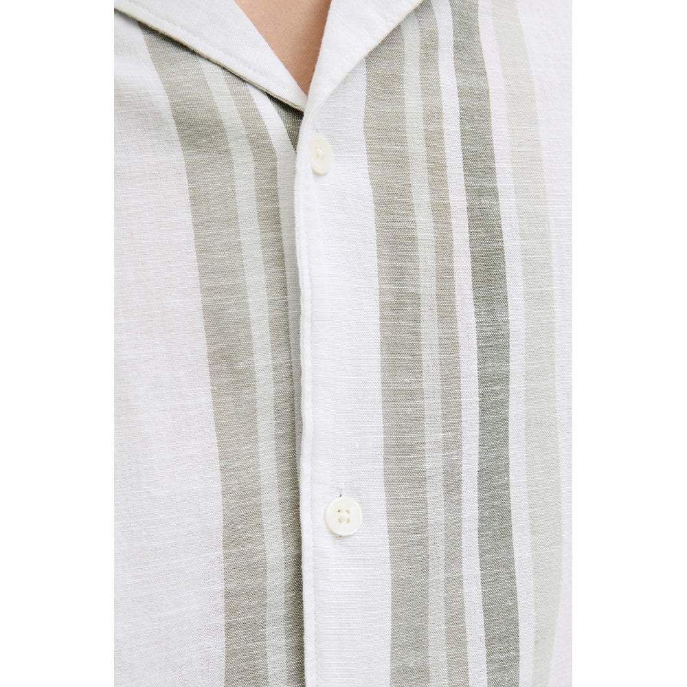 Men's Jack & Jones Premium Revere Collar Linen Shirt