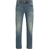 Men's Jack & Jones Mike Tapered Mid-Wash Jeans