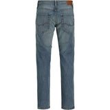 Men's Jack & Jones Mike Tapered Mid-Wash Jeans