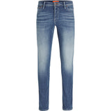 Men's Jack & Jones Glenn Slim-Fit Mid-Wash Jeans