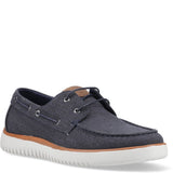 Men's Hush Puppies Daniel Canvas Boat Shoe