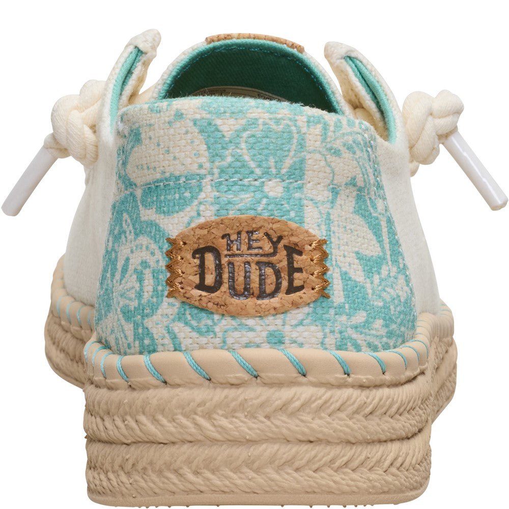 Women's HEYDUDE Wendy Espadrille Hibiscus