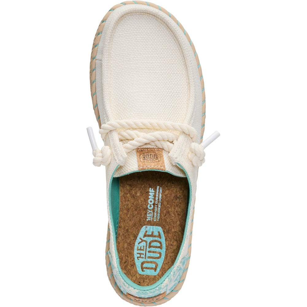 Women's HEYDUDE Wendy Espadrille Hibiscus