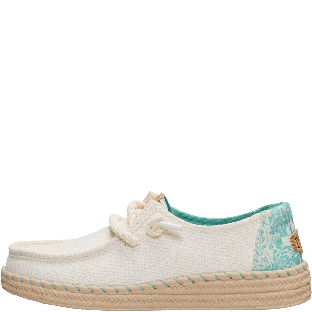Women's HEYDUDE Wendy Espadrille Hibiscus