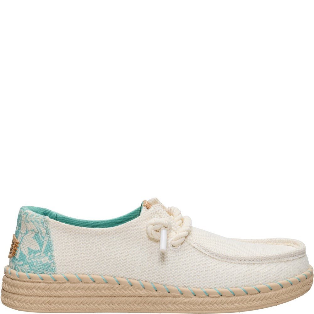 Women's HEYDUDE Wendy Espadrille Hibiscus