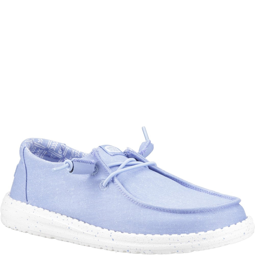 Women's HEYDUDE Wendy Stretch Canvas Slip on Shoe