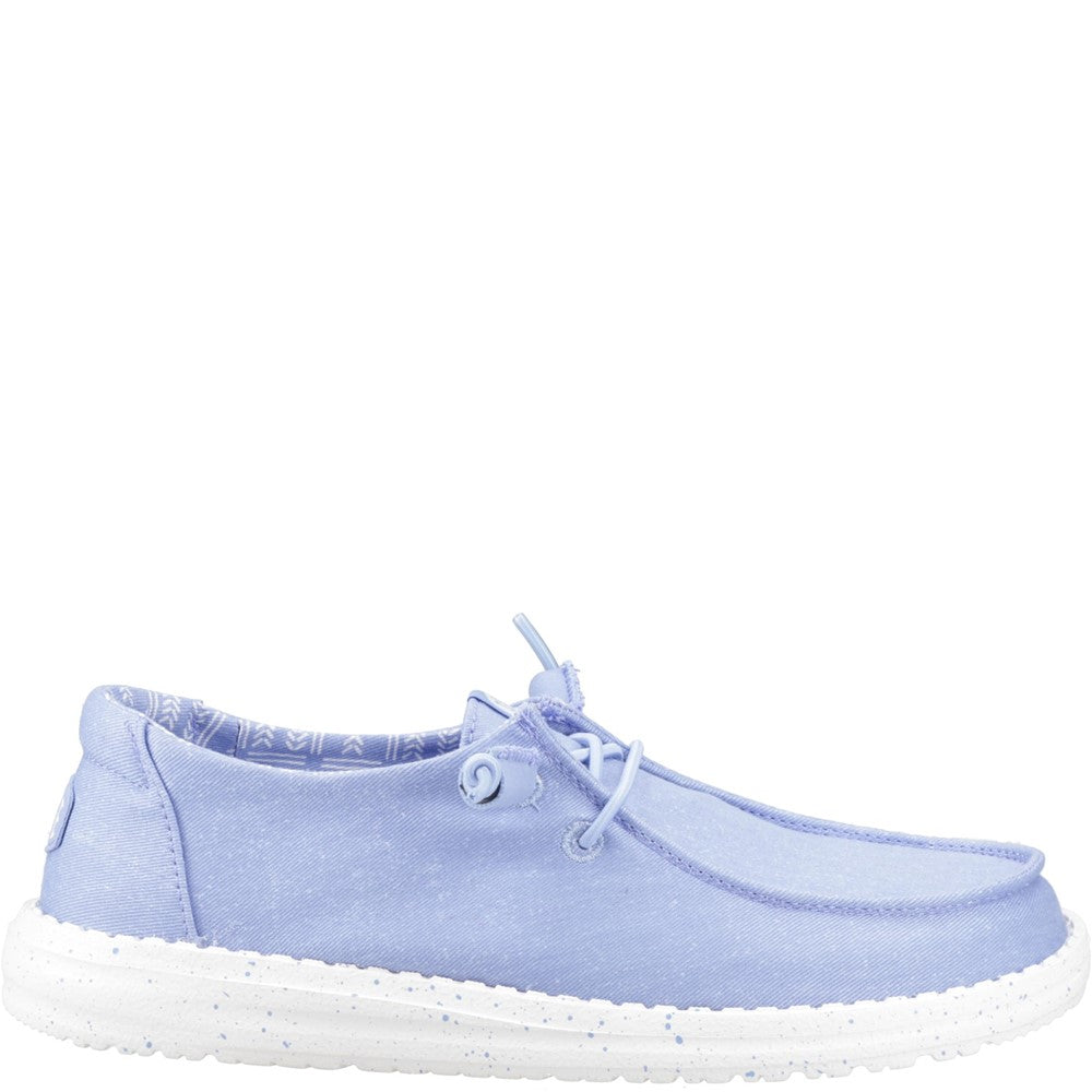 Women's HEYDUDE Wendy Stretch Canvas Slip on Shoe