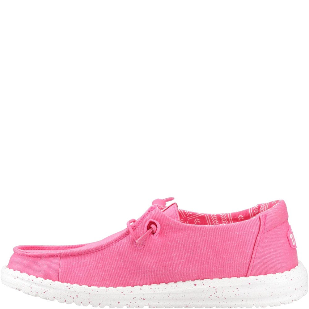 Women's HEYDUDE Wendy Stretch Canvas Slip on Shoe