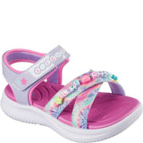 Girls' Skechers Jumpsters Tie Dye BFFs Sandal