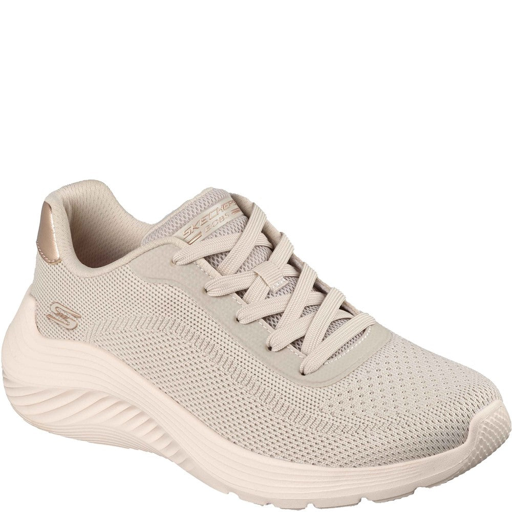 Women's Skechers Bobs Squad Waves Current Look Trainers