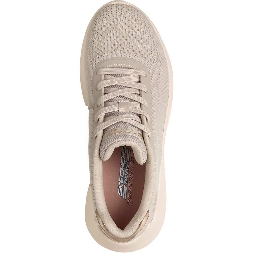 Women's Skechers Bobs Squad Waves Current Look Trainers