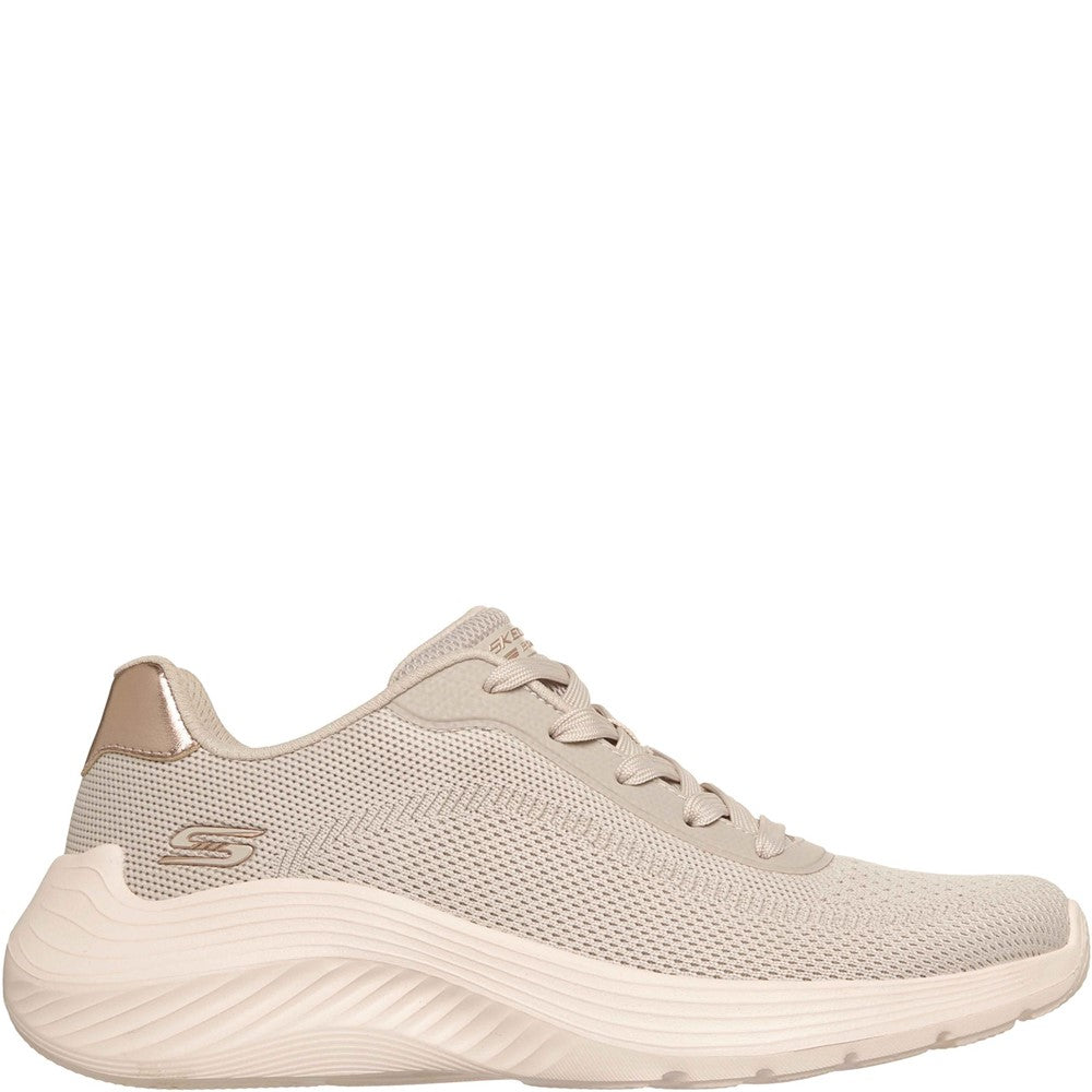 Women's Skechers Bobs Squad Waves Current Look Trainers