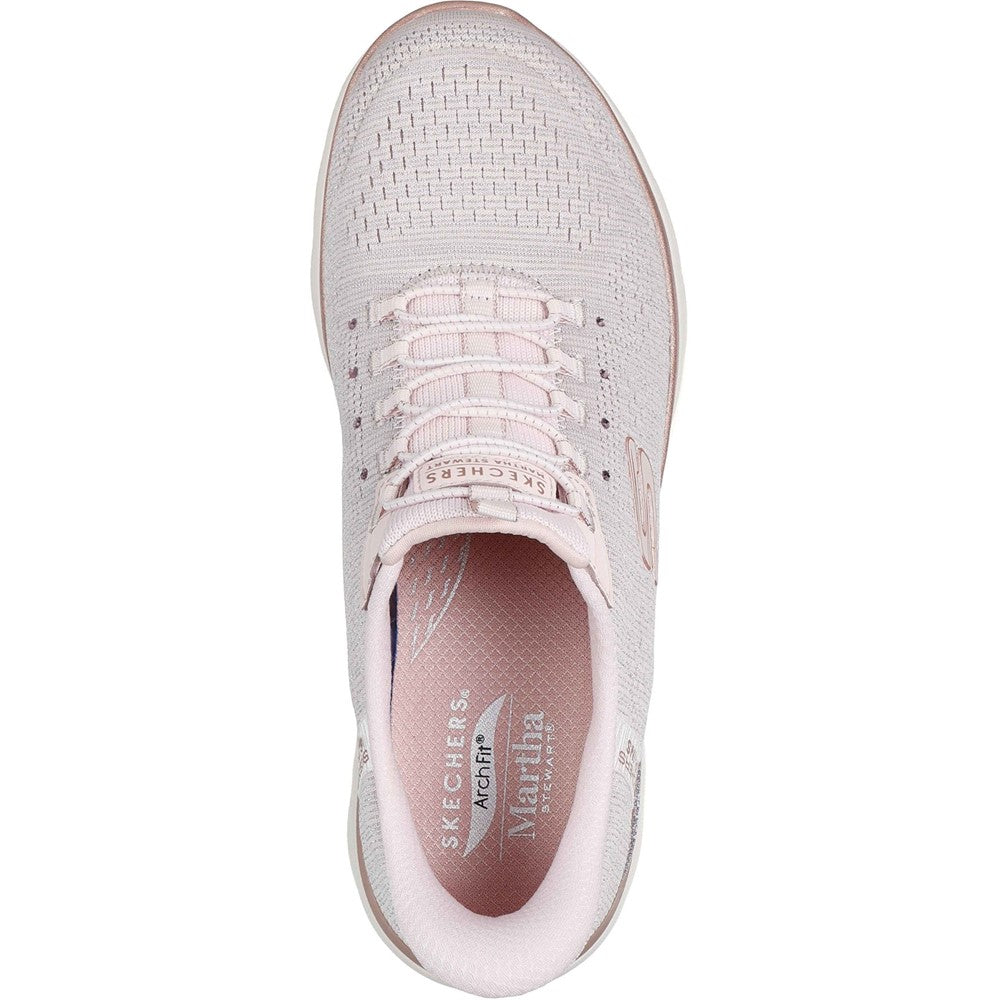 Women's Skechers Arch Fit Summits - Soft Shimmer Trainers