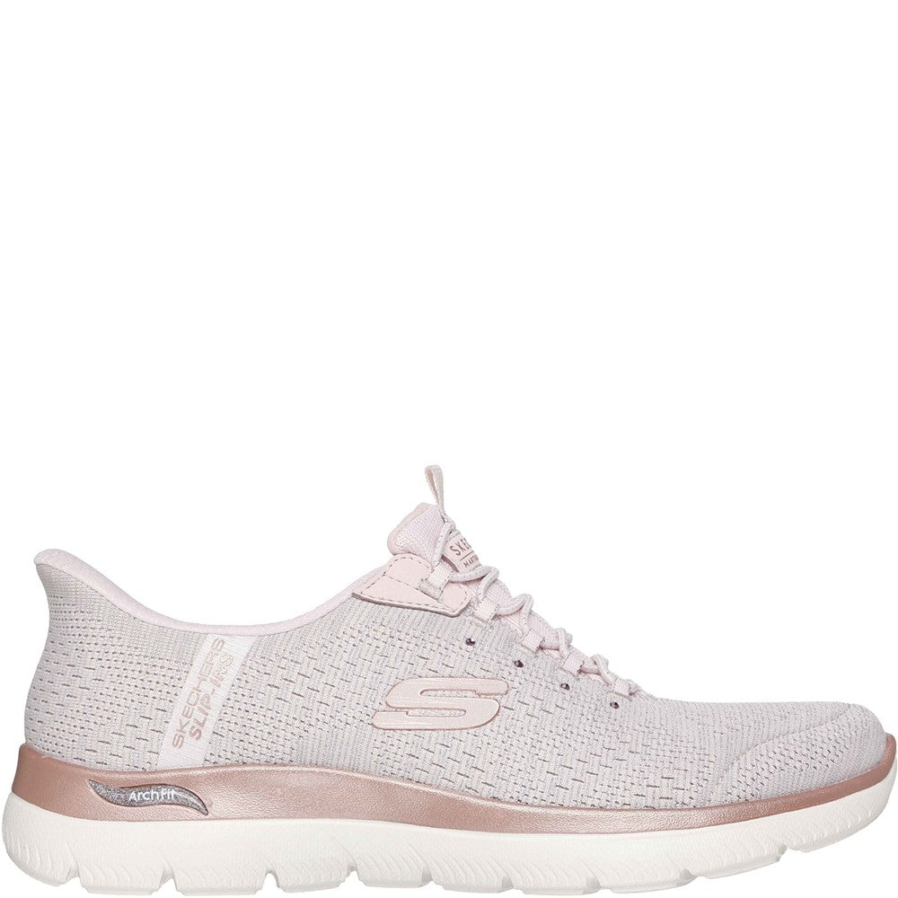 Women's Skechers Arch Fit Summits - Soft Shimmer Trainers