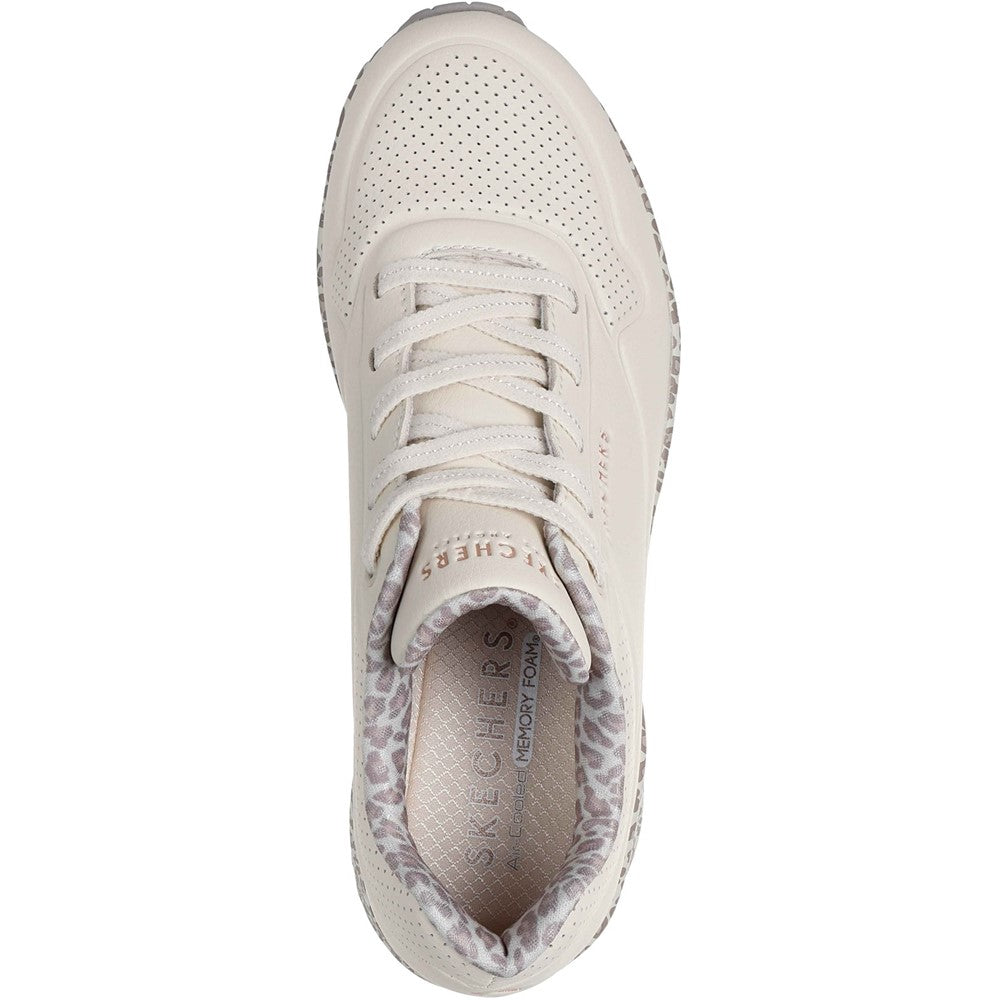 Women's Skechers Uno Safari Time Trainers