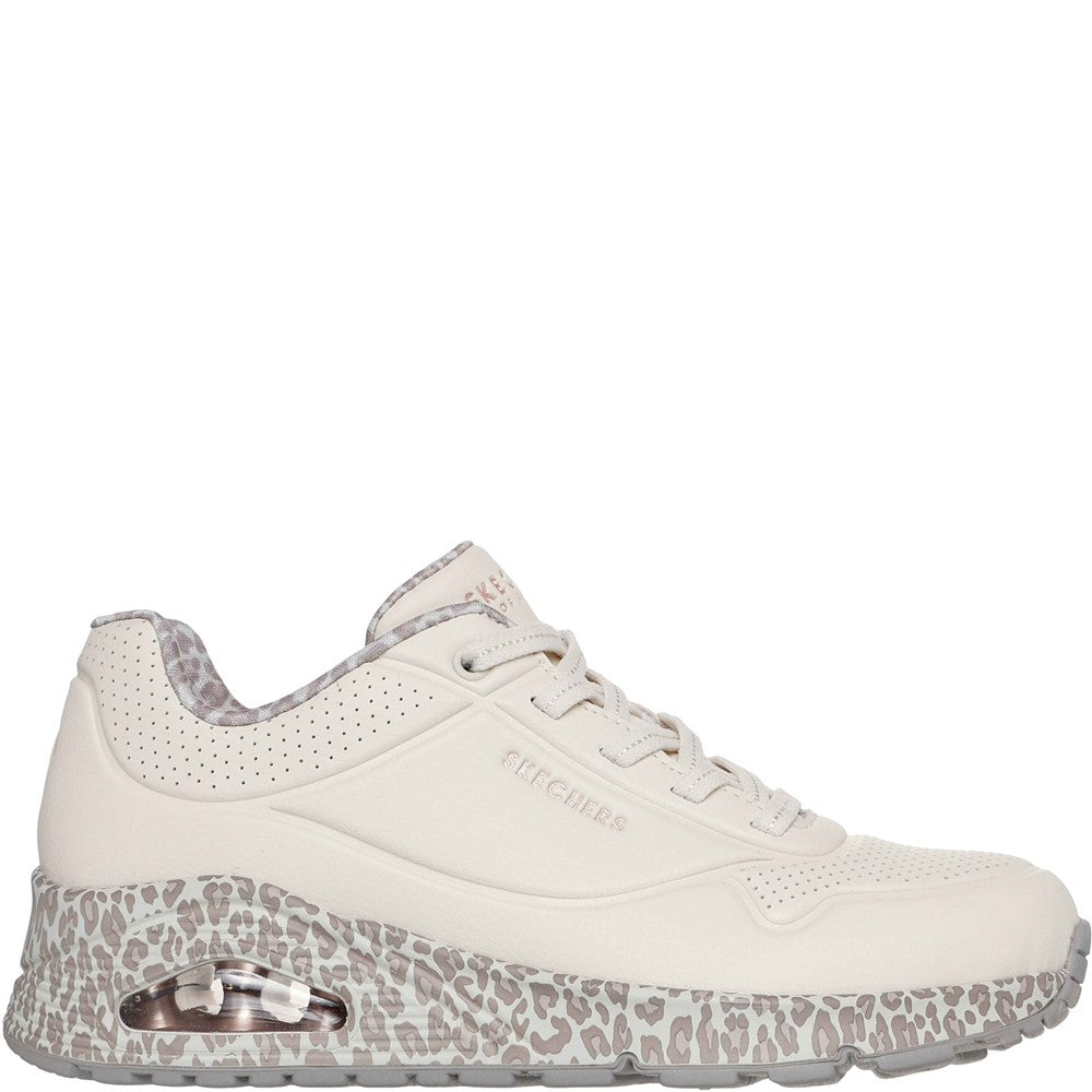 Women's Skechers Uno Safari Time Trainers
