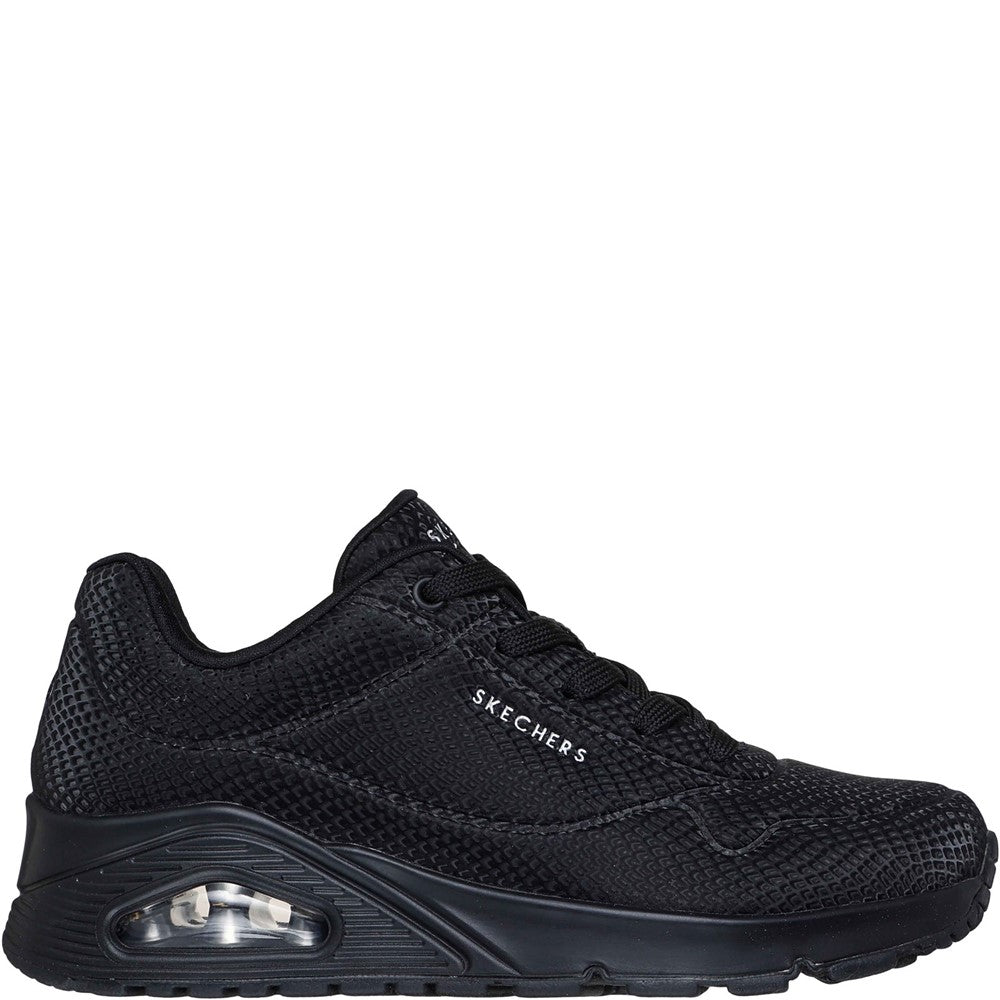 Women's Skechers UNO - Shiny Scale Trainers
