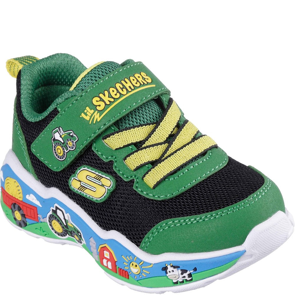 Boys' Skechers Play Scene Barn-Squad Buddies Trainer