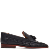 Men's Base London Bracken Leather Weave Loafer