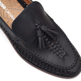 Men's Base London Bracken Leather Weave Loafer
