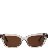 Women's Florence By Mills Classic Nude Transparent Sunglasses