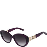 Women's Karen Millen Oval Frame Sunglasses