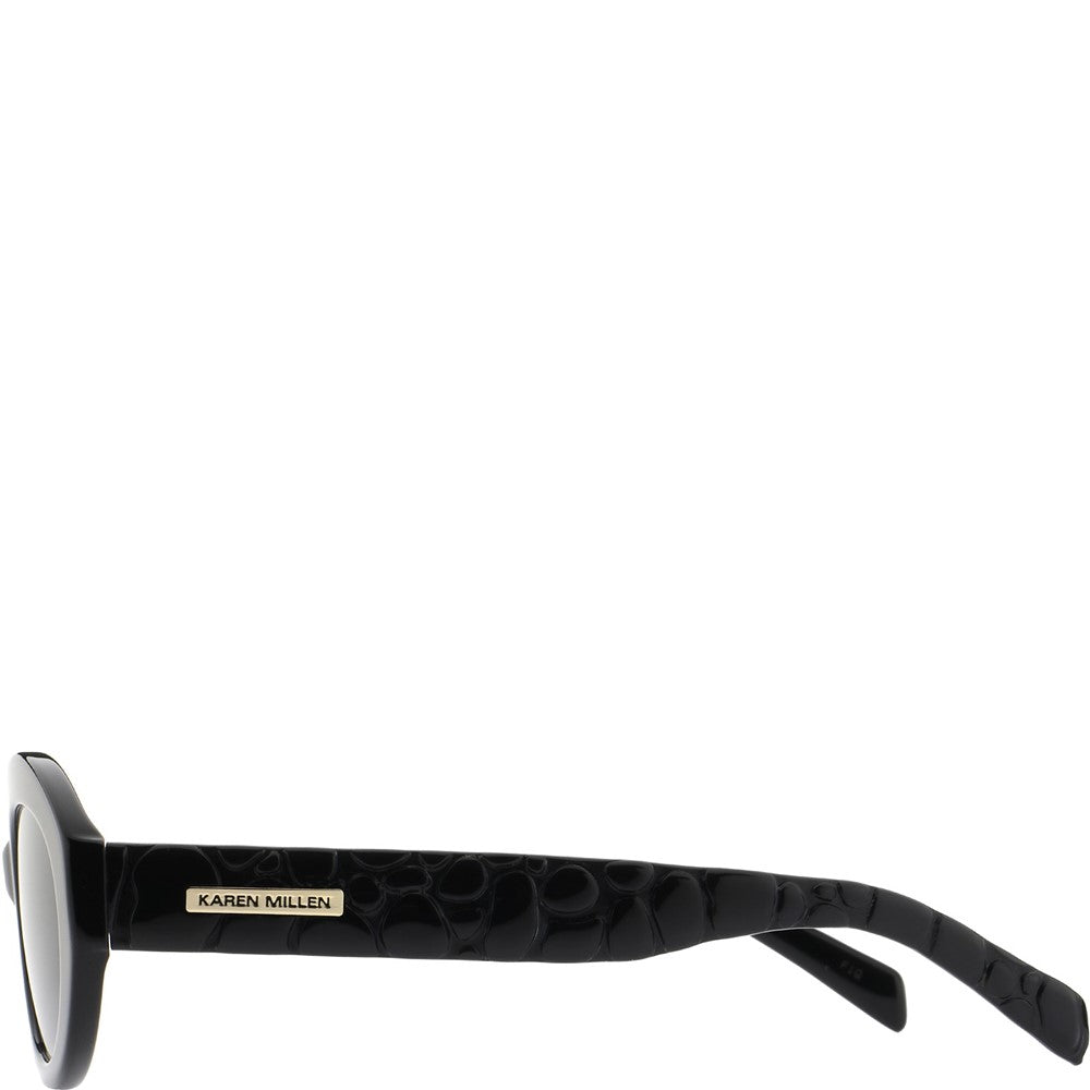 Women's Karen Millen Oval Sunglasses