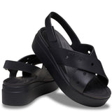 Women's Crocs Brooklyn 4U Cross Strap Sandal