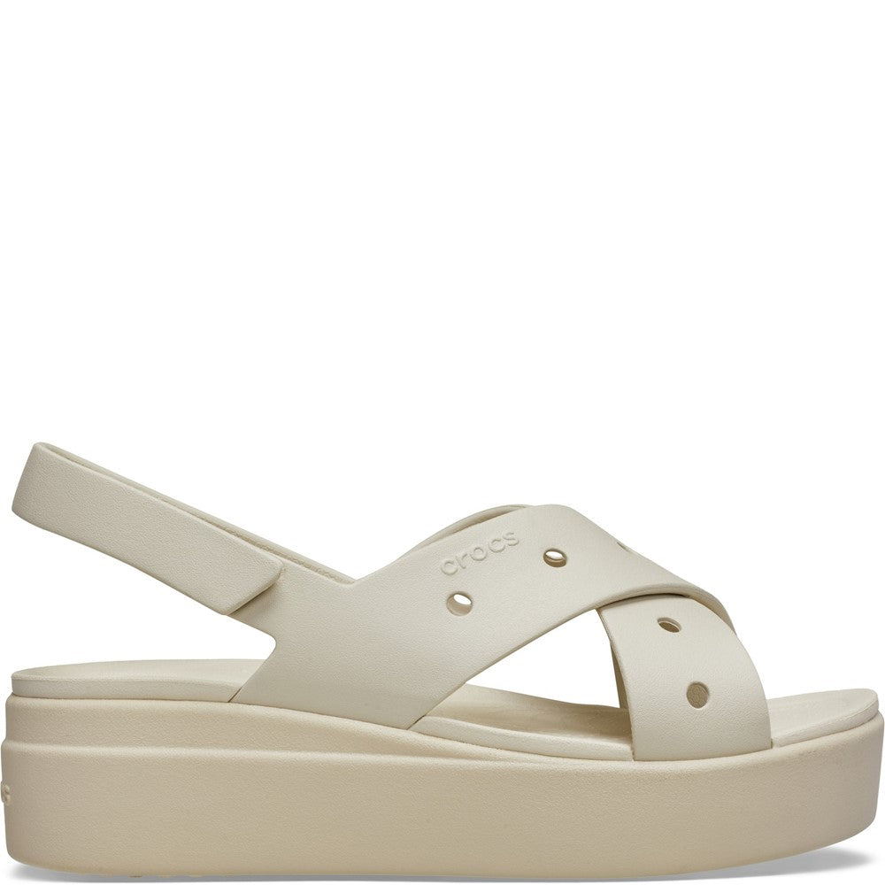 Women's Crocs Brooklyn 4U Cross Strap Sandal