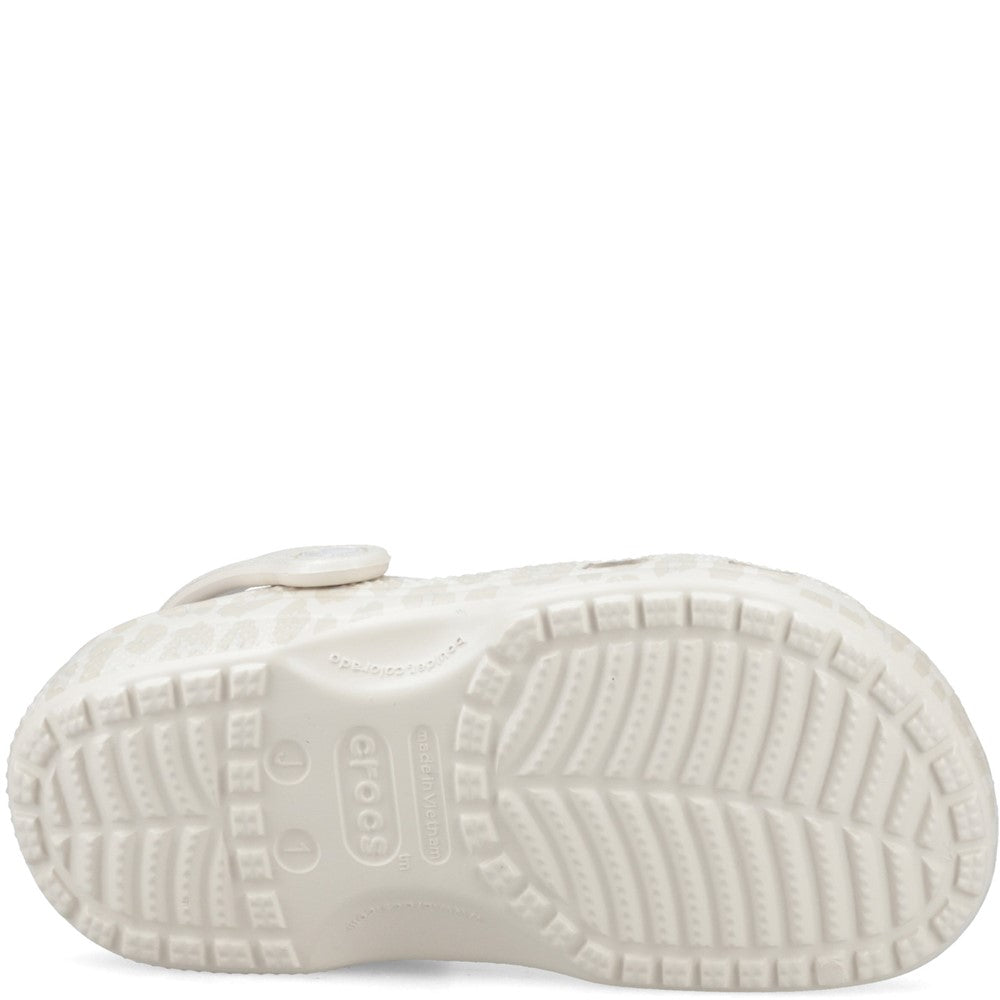 Kids' Crocs Classic Animal Glitter Clog Kid