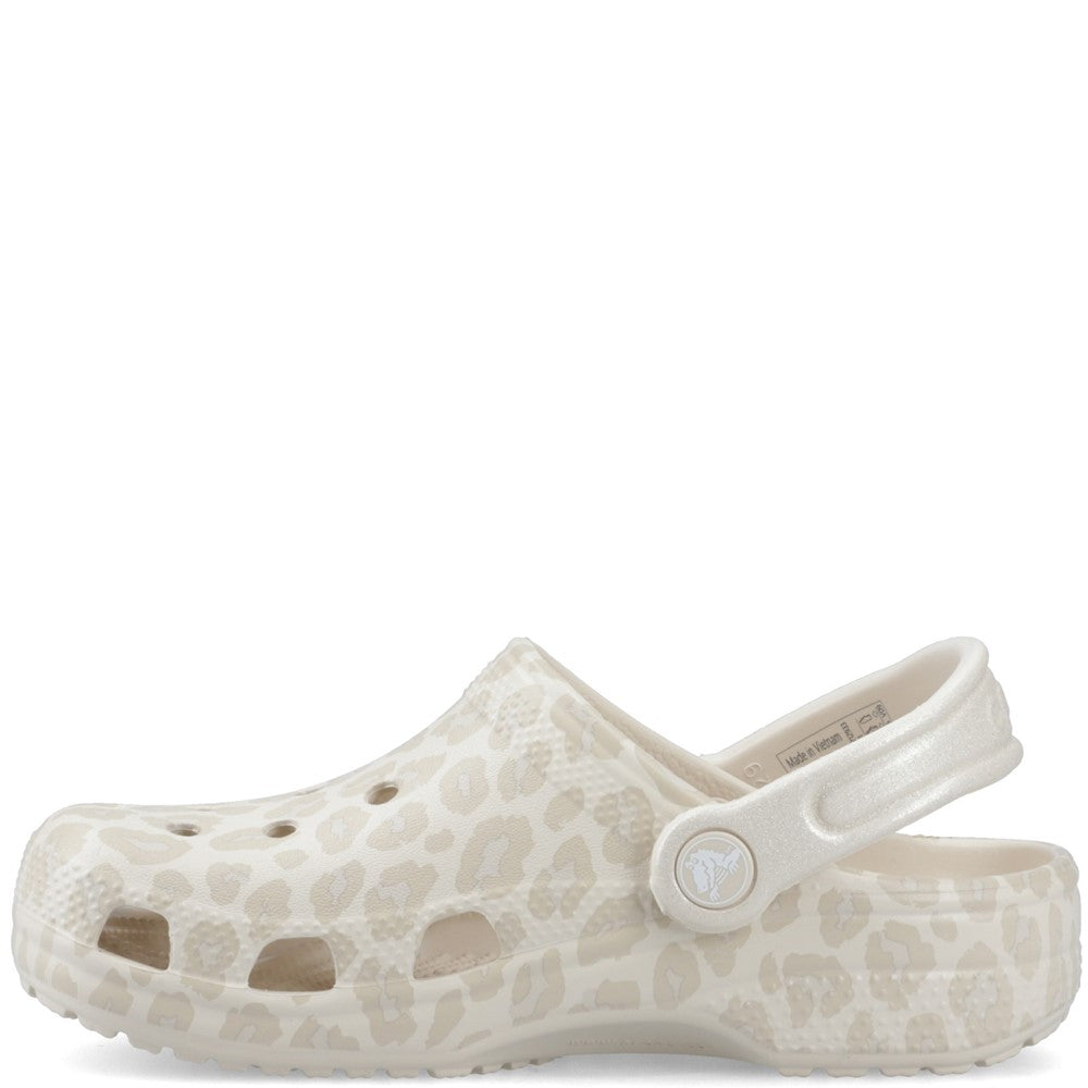 Kids' Crocs Classic Animal Glitter Clog Kid