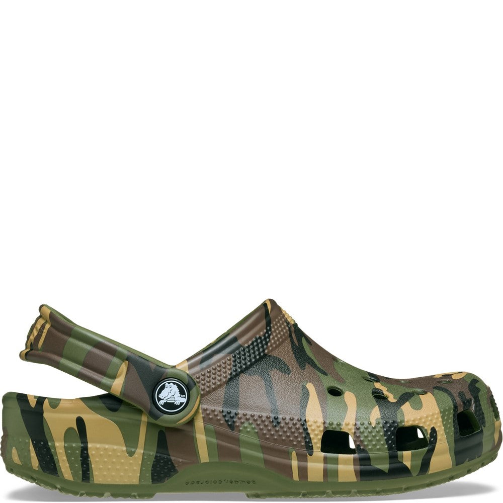 Kids' Crocs Classic Camouflage Clog Kid