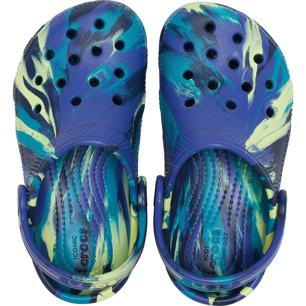Kids' Crocs Kids Classic Marbled Clogs