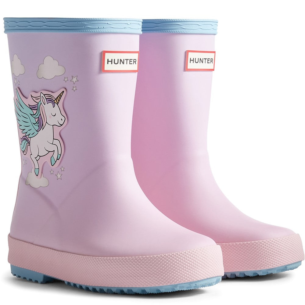 Kids' Hunter Kids First Unicorn Print Boot