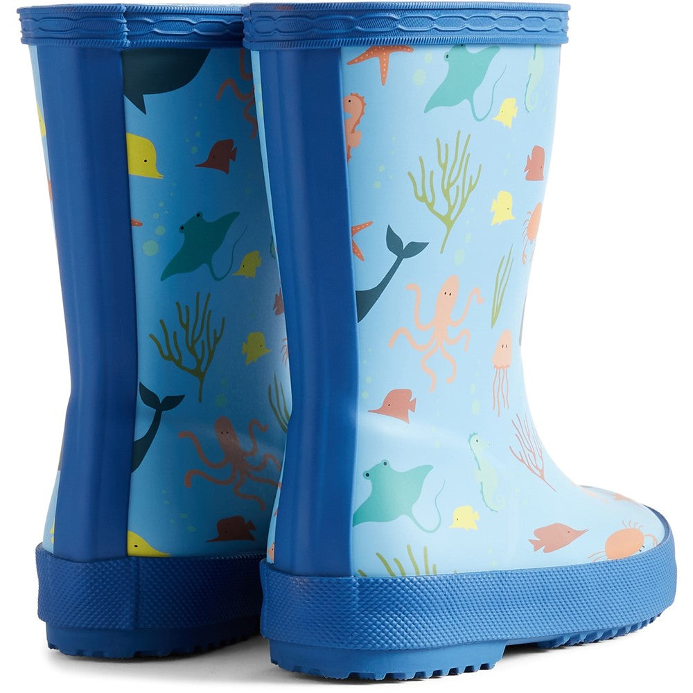 Kids' Hunter Kids First Classic Ocean Print