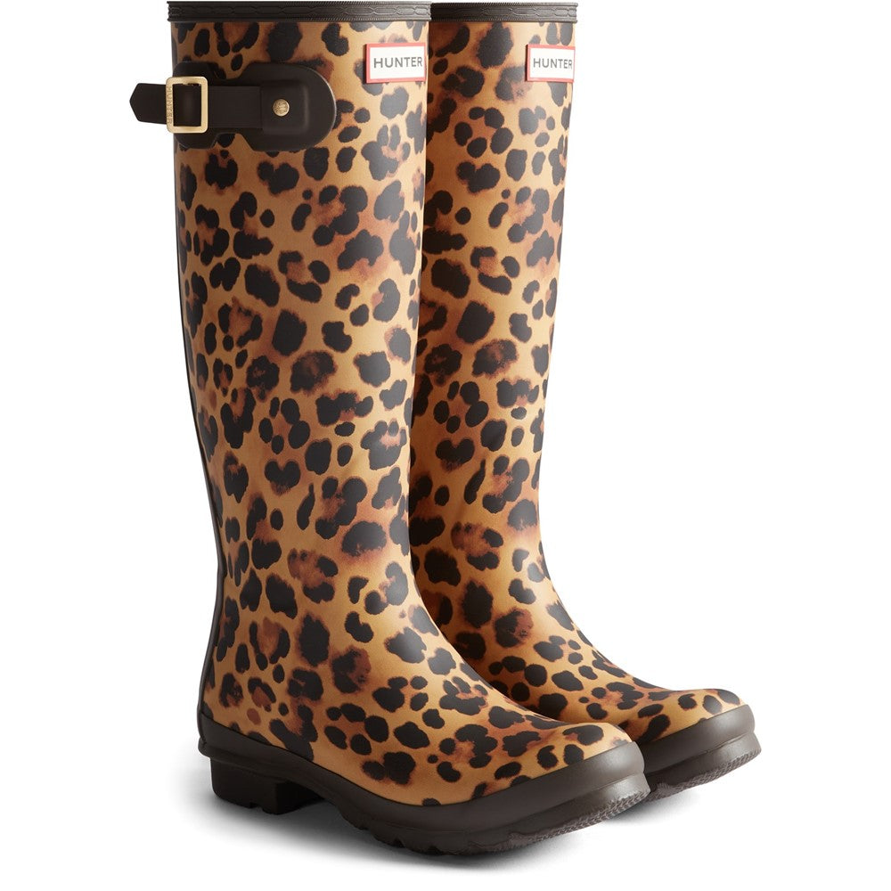 Women's Hunter Womens Original Tall Leopard Boot
