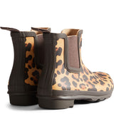Women's Hunter Original Chelsea Leopard Print Boot