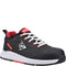 black red