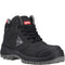 black red
