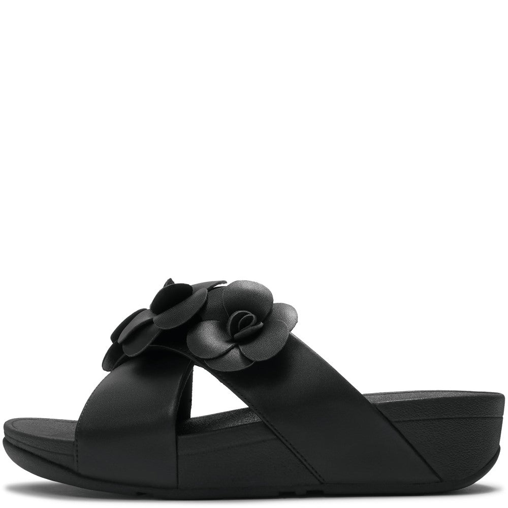 Women's Fitflop Lulu Flower Cross Slides