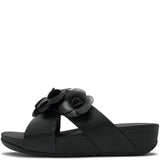 Women's Fitflop Lulu Flower Cross Slides