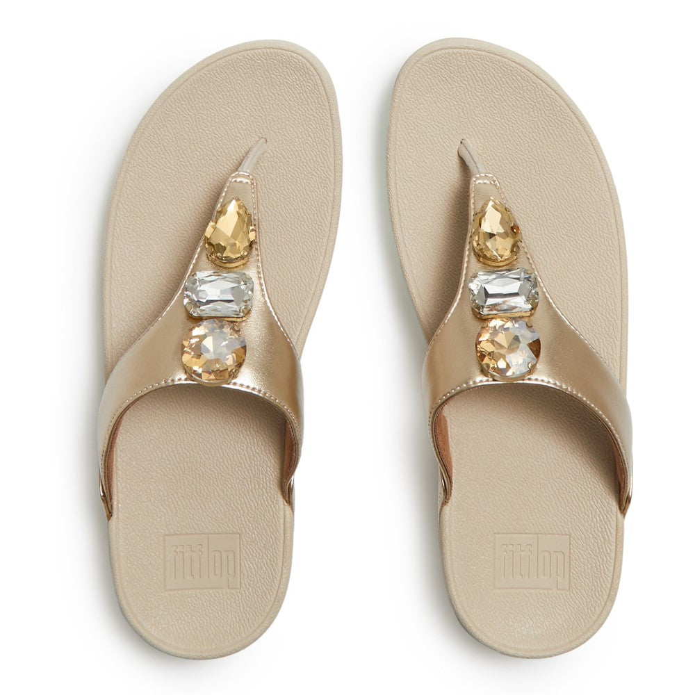 Women's Fitflop Lulu Ultra-Jewel Toe-Post Sandals