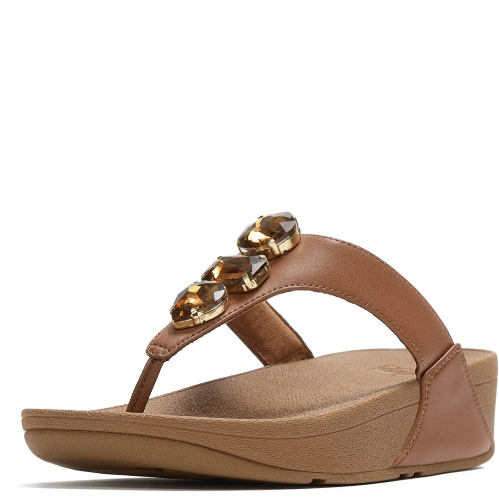 Women's Fitflop Lulu Ultra-Jewel Toe-Post Sandals