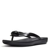 Women's Fitflop iQushion Glossy-Button Flip-Flops