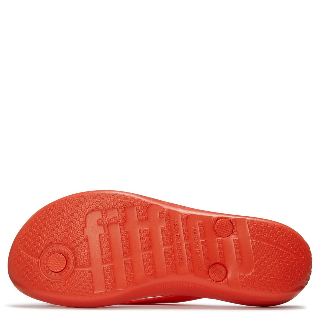 Women's Fitflop iQushion Glossy-Button Flip-Flops