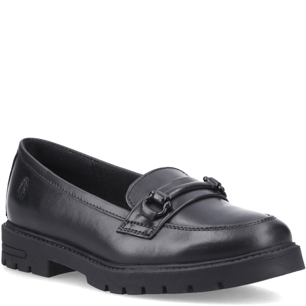 Girls' Hush Puppies Hazel Snaffle Senior School Shoes