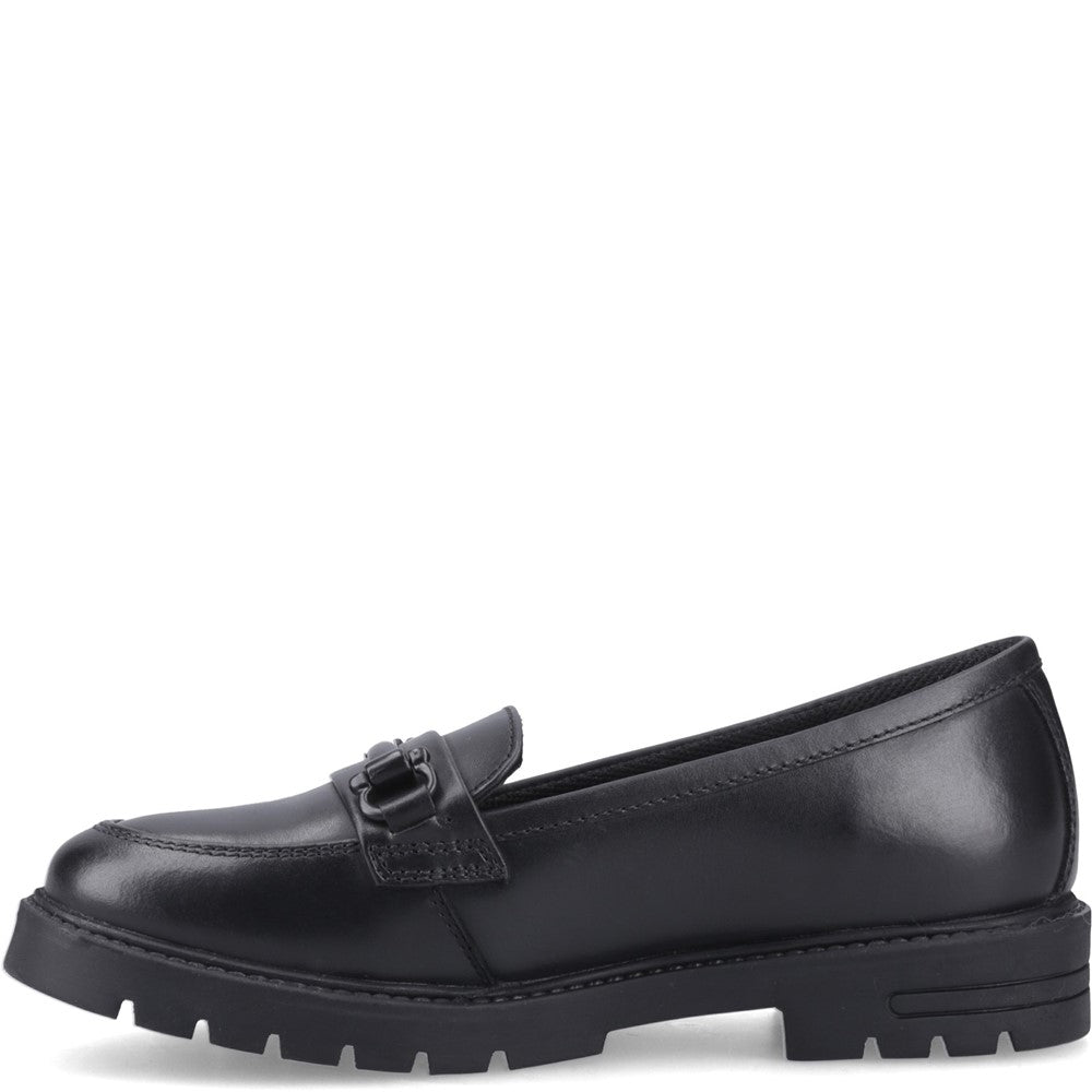 Girls' Hush Puppies Hazel Snaffle Senior School Shoes