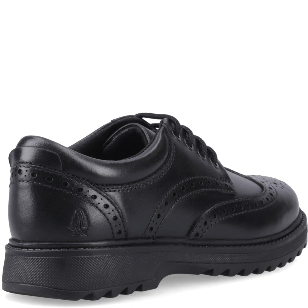 Boys' Hush Puppies Romeo Brogue Junior School Shoes