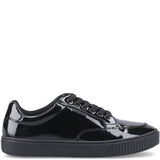 Girls' Hush Puppies Evelyn Lace Junior School Shoes