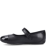 Girls' Hush Puppies Lottie Ballerina Junior School Shoes